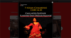 Desktop Screenshot of flamencoistanbul.com